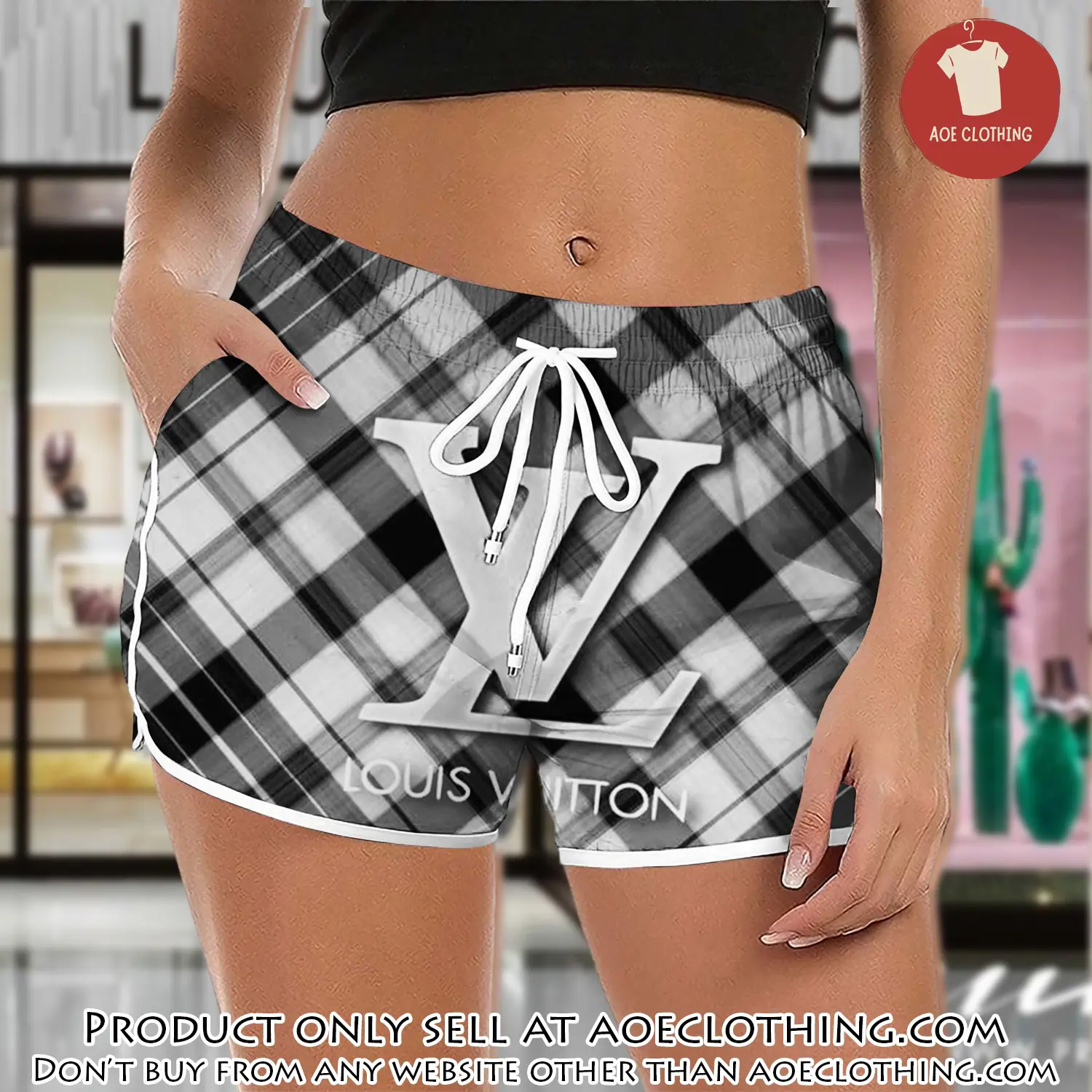 Limited edition lv women shorts lady beach shorts wms1031 aoe2610074